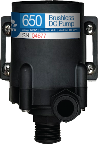 Marine PUMP 650 GPH 24V DC by MABRU