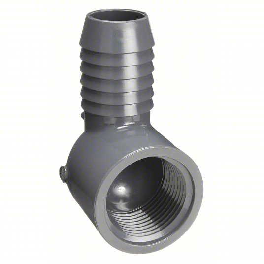 1" x 3/4" 90° PVC Insert Reducing Elbow (Insert x FIPT)