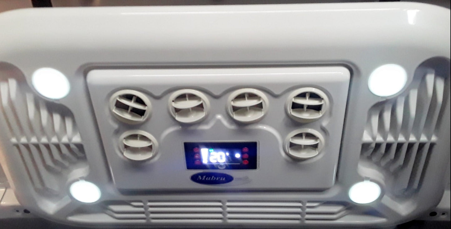 ROOFTOP 12V AIR CONDITIONER 12000 BTU FOR VEHICLES: CAMPERVANS, RV, PROMASTER, SPRINTER, TRANSIT by MABRU