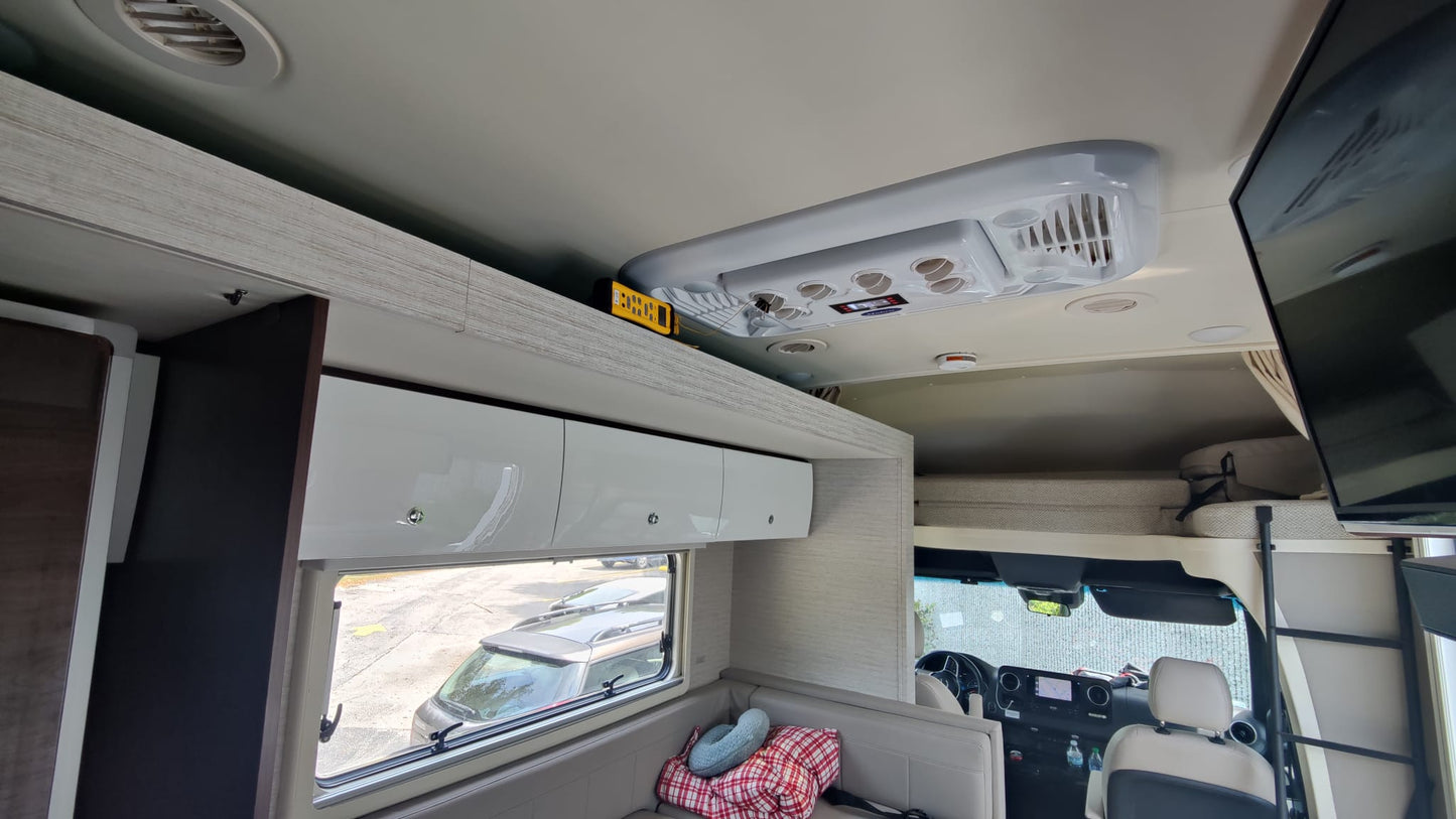 ROOFTOP 12V AIR CONDITIONER 12000 BTU FOR VEHICLES: CAMPERVANS, RV, PROMASTER, SPRINTER, TRANSIT by MABRU