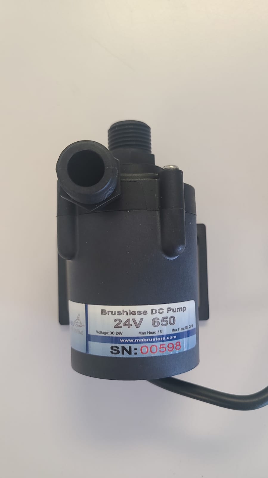 Marine PUMP 650 GPH 24V by MABRU