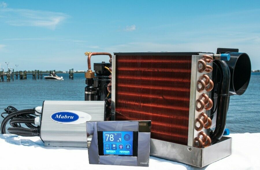 MARINE AIR CONDITIONER SC 7000 BTU 12V DC (COPPER) by MABRU