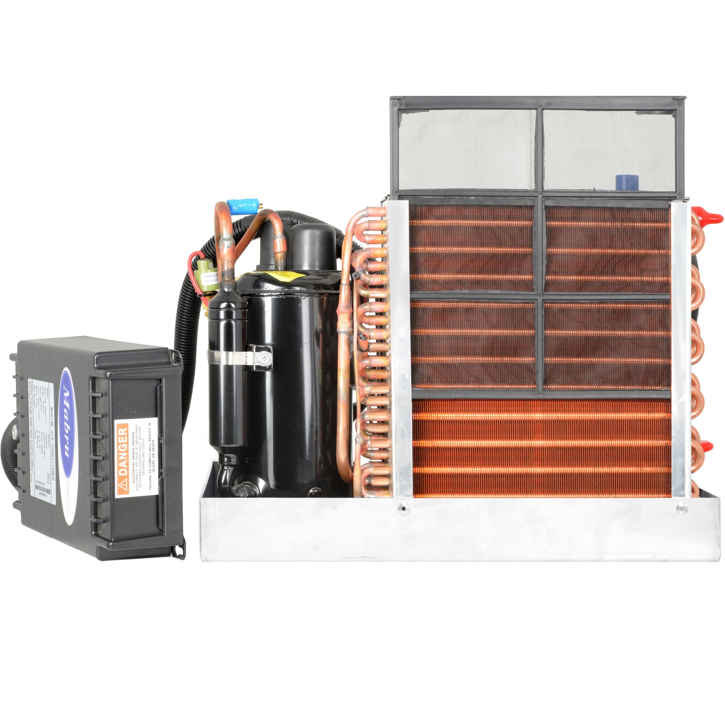 SELF-CONTAINED 7000 BTU 230V 50/60HZ MARINE AIR CONDITIONER COPPER FIN (HEATING AND COOLING) by MABRU