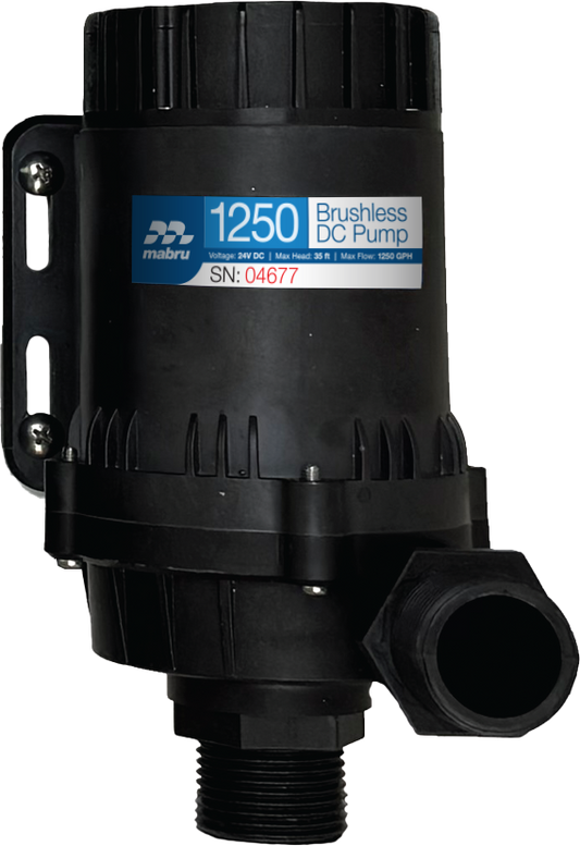 PUMP 1250 GPH 24V DC by MABRU