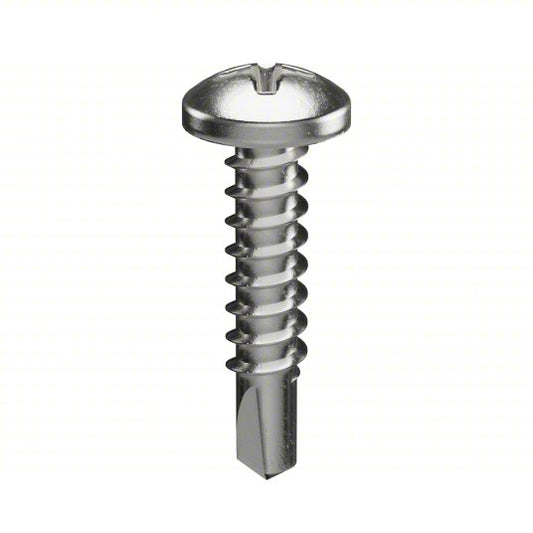 Sheet metal screws, Self tapping, Phillips pan head, Stainless steel 316, #10 x 1-1/2"