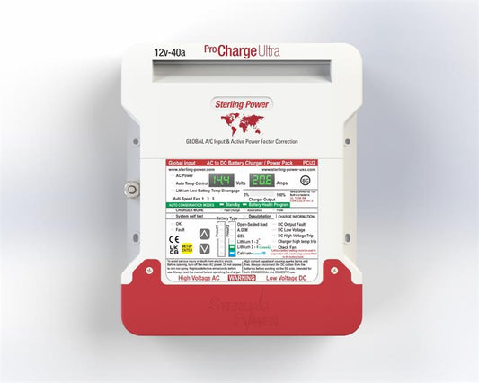 Sterling Power- ProCharge Ultra : 12 Volt, 40 Amp Marine Battery Charger