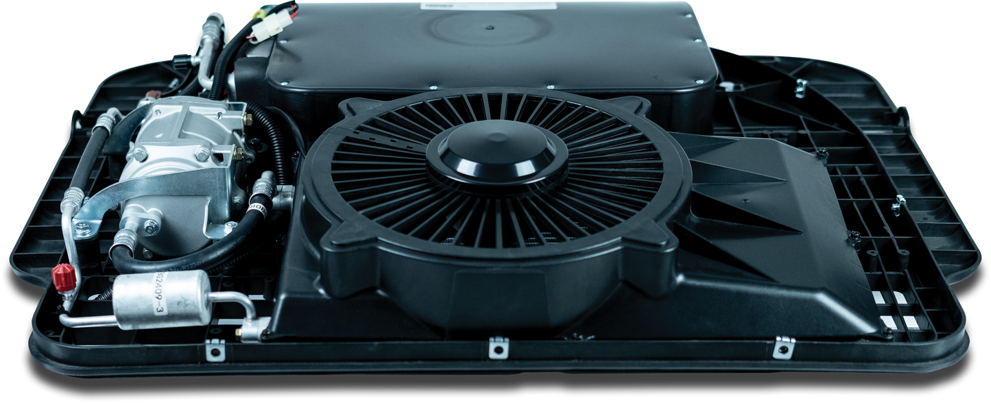 ROOFTOP 12V DC AIR CONDITIONER 12,000 BTU FOR VEHICLES: CAMPERVANS, RV, PROMASTER, SPRINTER, TRANSIT by MABRU