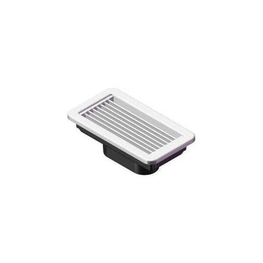 PG Grille White w/mounting Frame & Filter 10x14