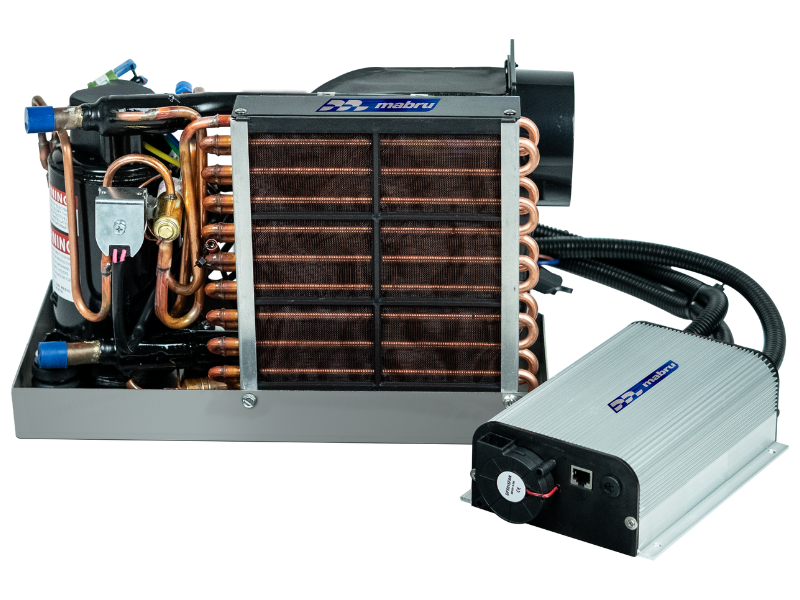 MARINE AIR CONDITIONER SC5DC 5,000 BTU 12V DC (COPPER) by MABRU