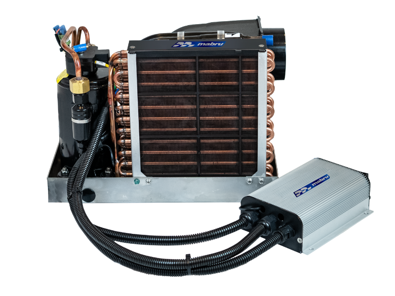 MARINE AIR CONDITIONER SC7DC 7,000 BTU 12V DC (COPPER) by MABRU