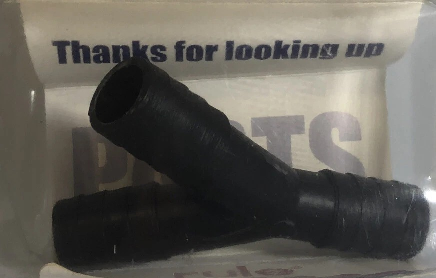 Hose HY443, Y, 4” Inlet– 4”, 3” Outlets
