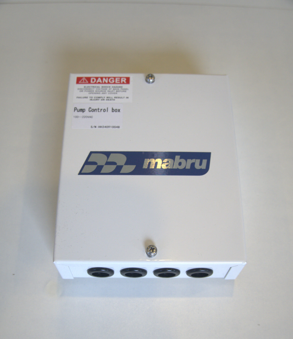 MABRU PUMP RELAY PR6 WITH METAL BOX - 6 STATION 115/230V